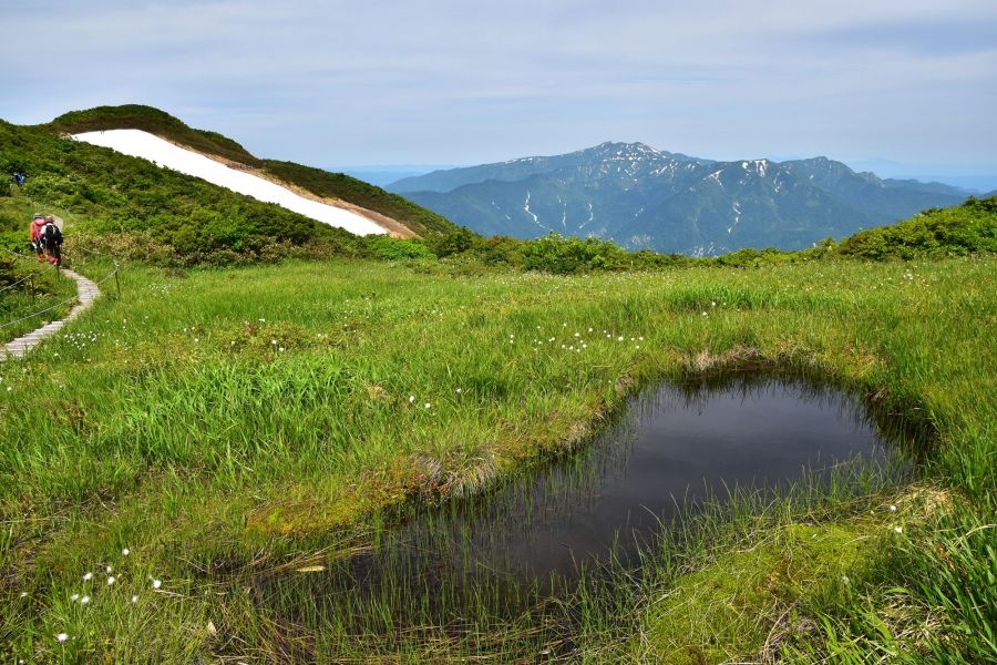 浅草岳・ムジナ沢登山口