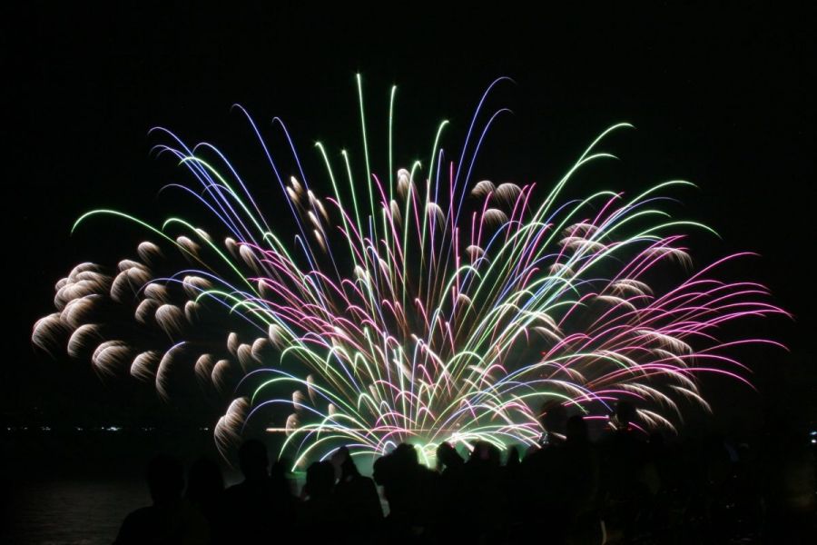 第41回 咲花温泉水中花火大会