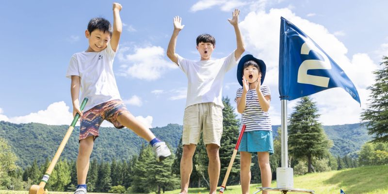大人も子供もみんなが手軽に楽しめるグラウンド･ゴルフ