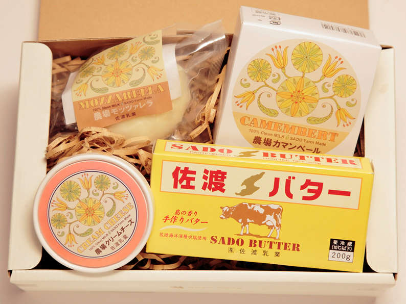 農場ナチュラルチーズ&バターセット